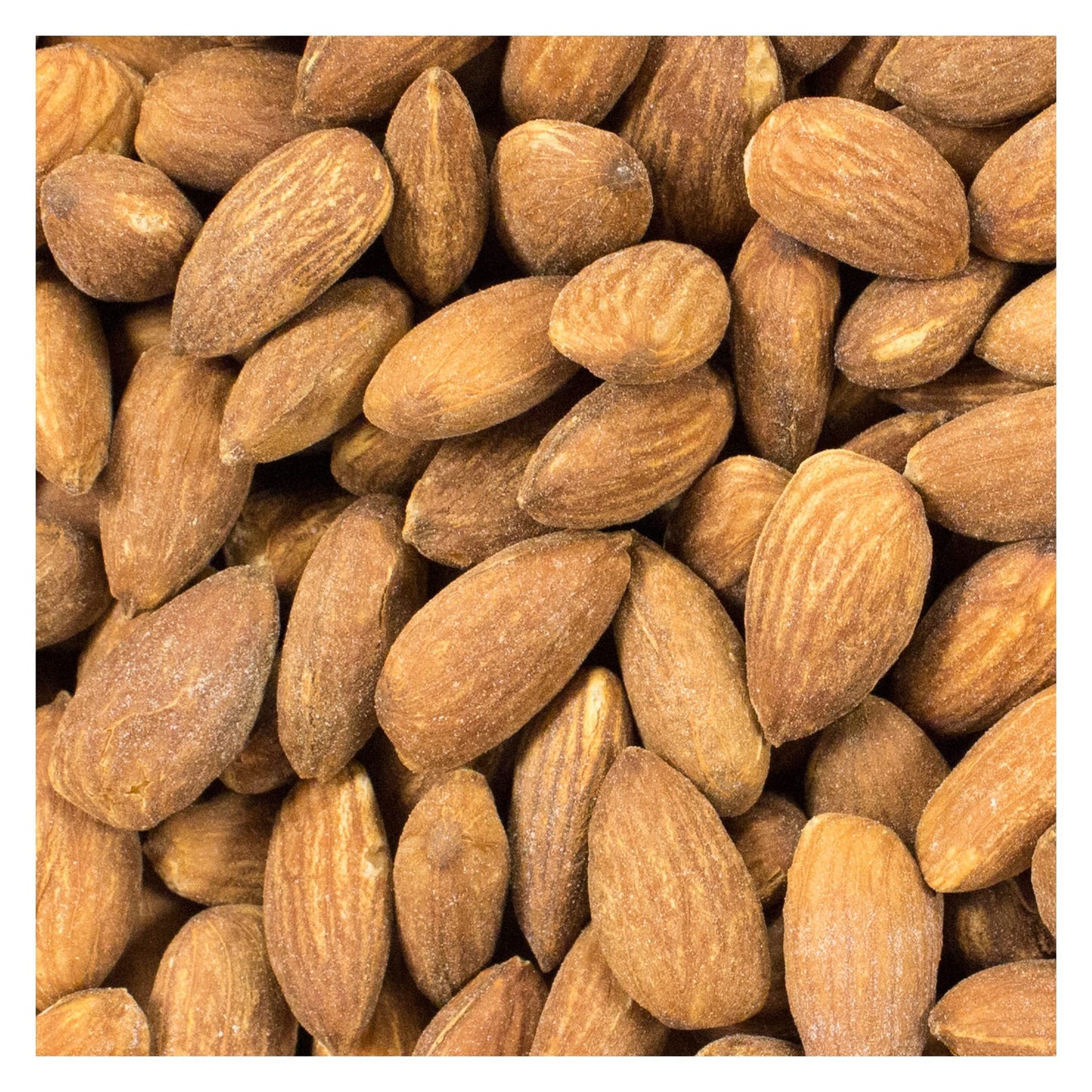 Setton Farms Roasted Salted Almonds, 25 Lbs Bulk Case, Kosher Nuts