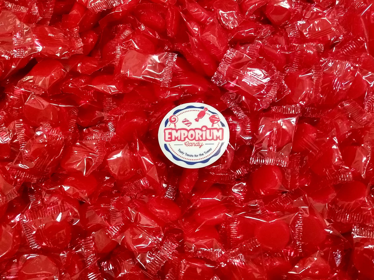 Cinnamon Discs - 4 lbs of Fresh Delicious Individually Wrapped Red Hard Candy