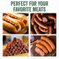 LEM Products Clear Smoked Collagen Casings  19mm  Edible Sausage Casings  Stuffs Approximately 16 Pounds Per Pack  Great for Snack Sticks  Hot Dogs  Metts  Andouille  Brats  and More  2-Pack