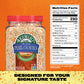 RiceSelect Tri-Color Pearl Couscous, Toasted Israeli Pasta, Spinach & Paprika, 24.5 oz Jar (Pack of 1)