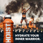 HOIST Premium Hydration Electrolyte Drink, IV-Level Hydration, Blue Raspberry, 16 Fl Oz (Pack of 12)