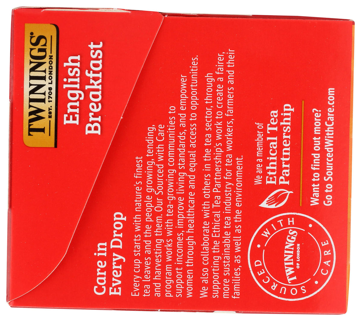 Twinings Tea From Grosvenor, Tea English Breakfast, 20 Count