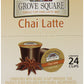 Grove Square Chai Latte, 24 Single Serve Cups, 3.18 Ounce (Pack of 4), Model 12G77964652