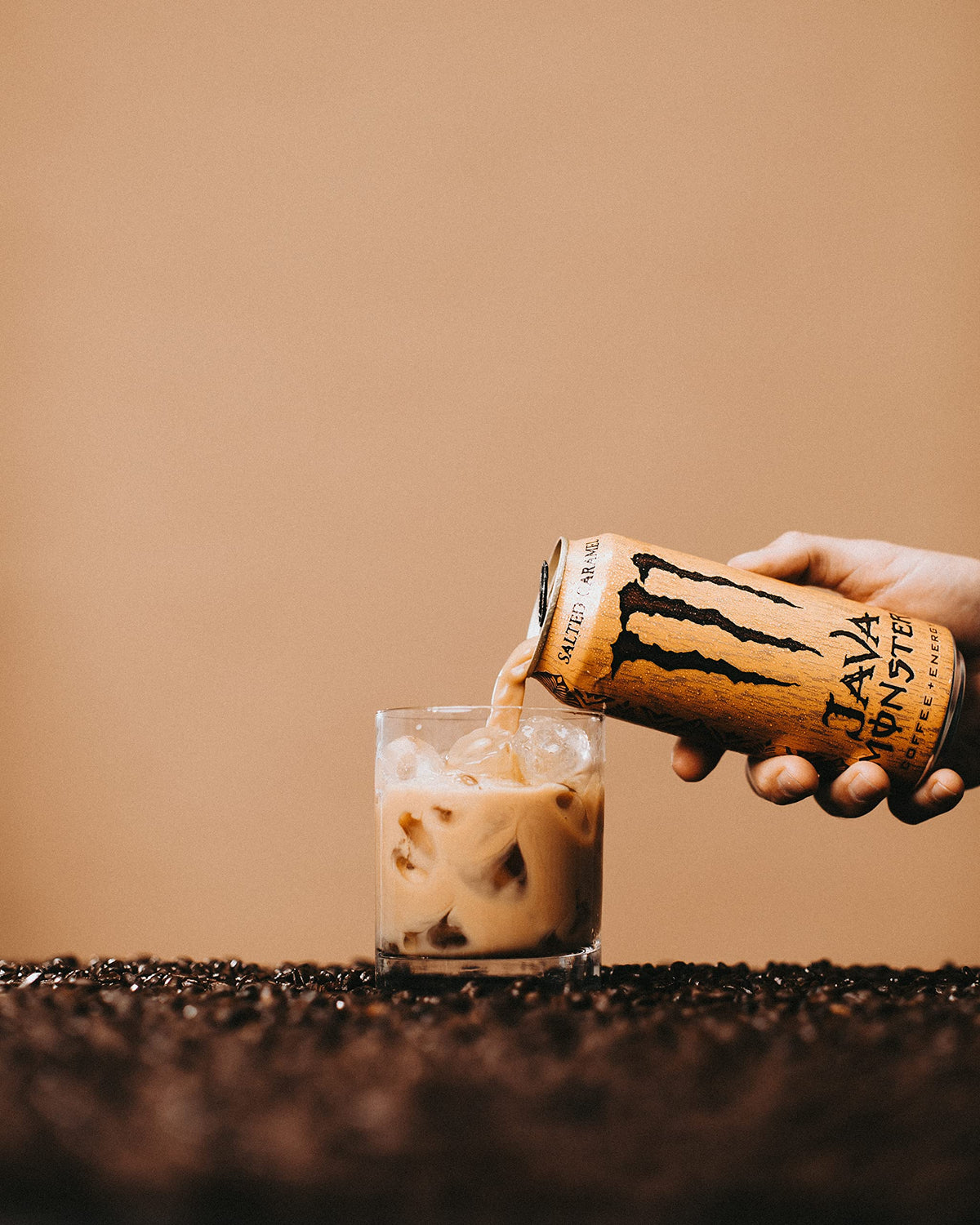 Monster Energy Java Monster Salted Caramel, Coffee + Energy Drink, 15 Fl Oz (Pack Of 12)