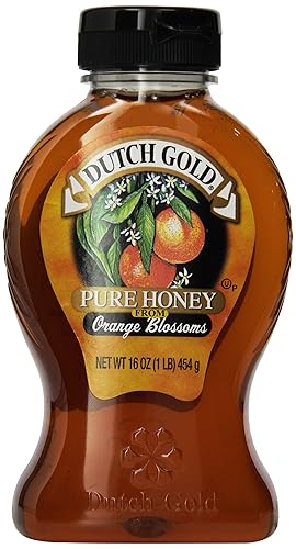 Dutch Gold Orange Blossom Honey, 16 Ounce Unit (Pack of 6)