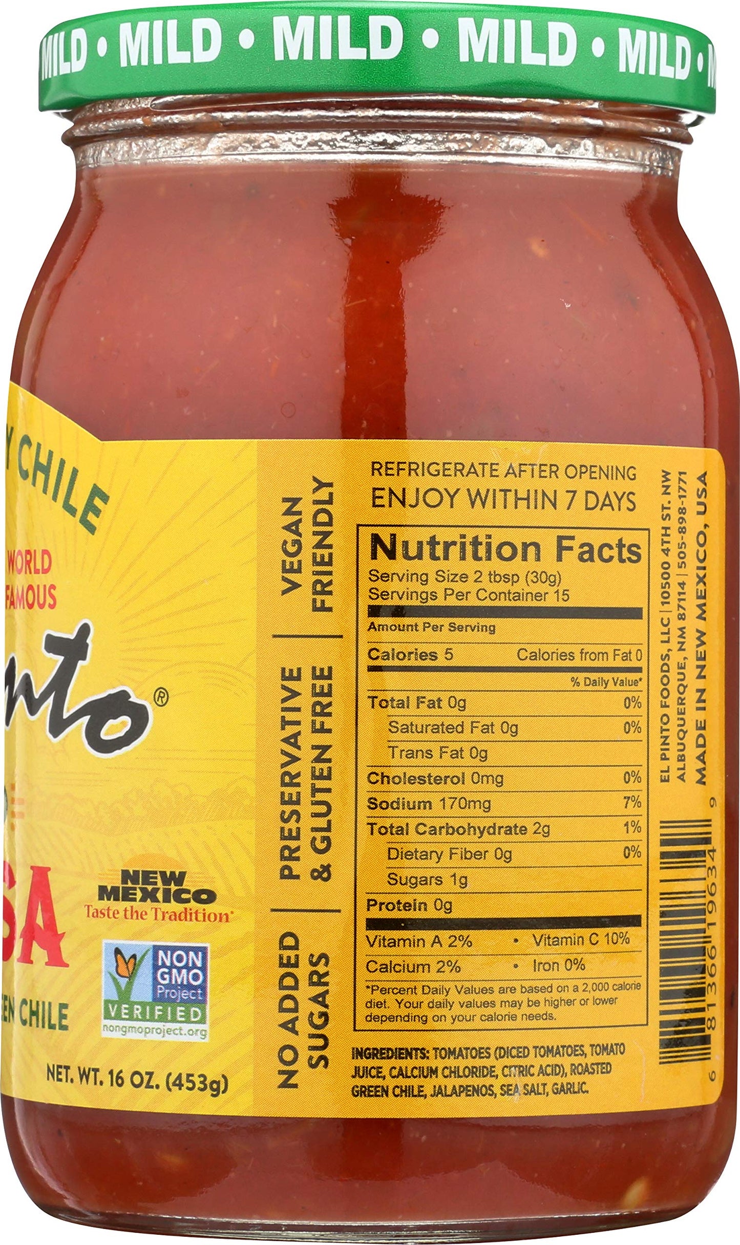 El Pinto Mild Salsa, 16 Ounce (Pack Of 6)