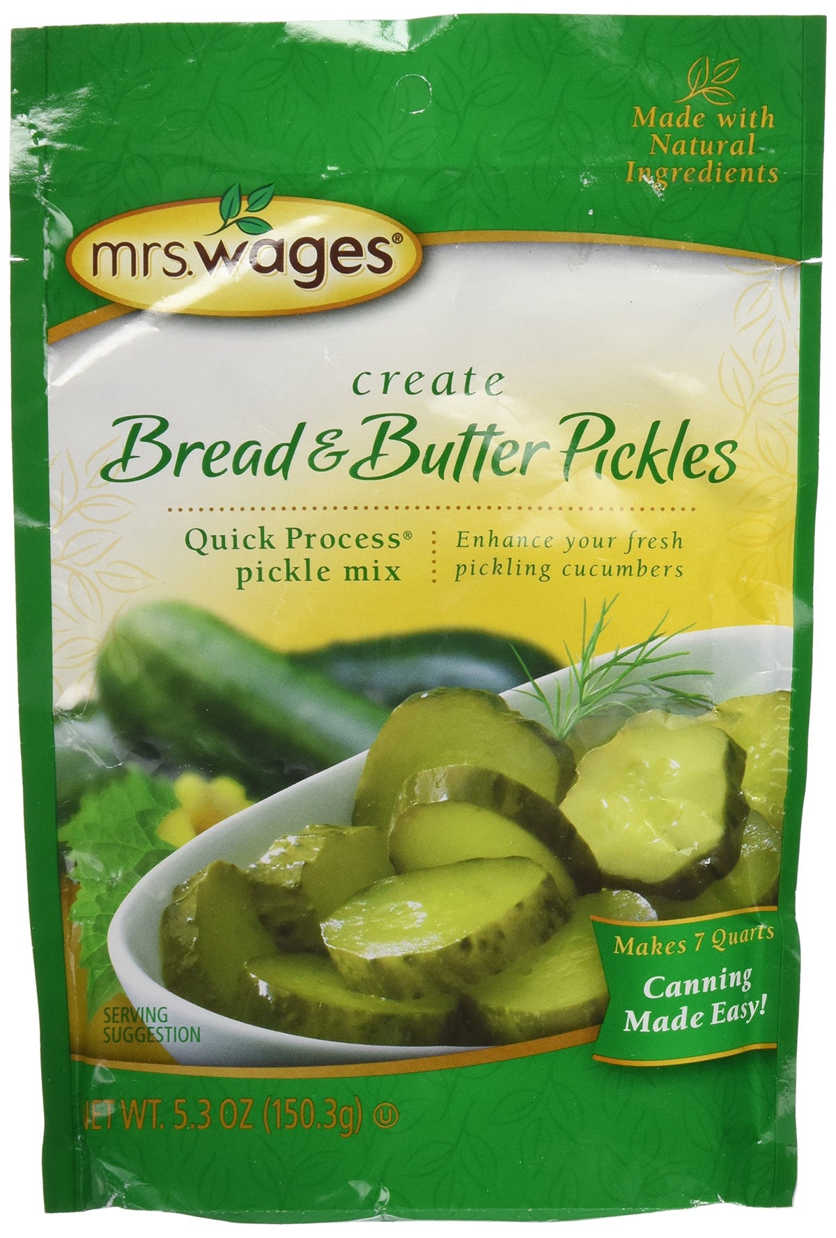 Mrs. Wages Bread N Butter Pickling Mix (Pack Of 1)