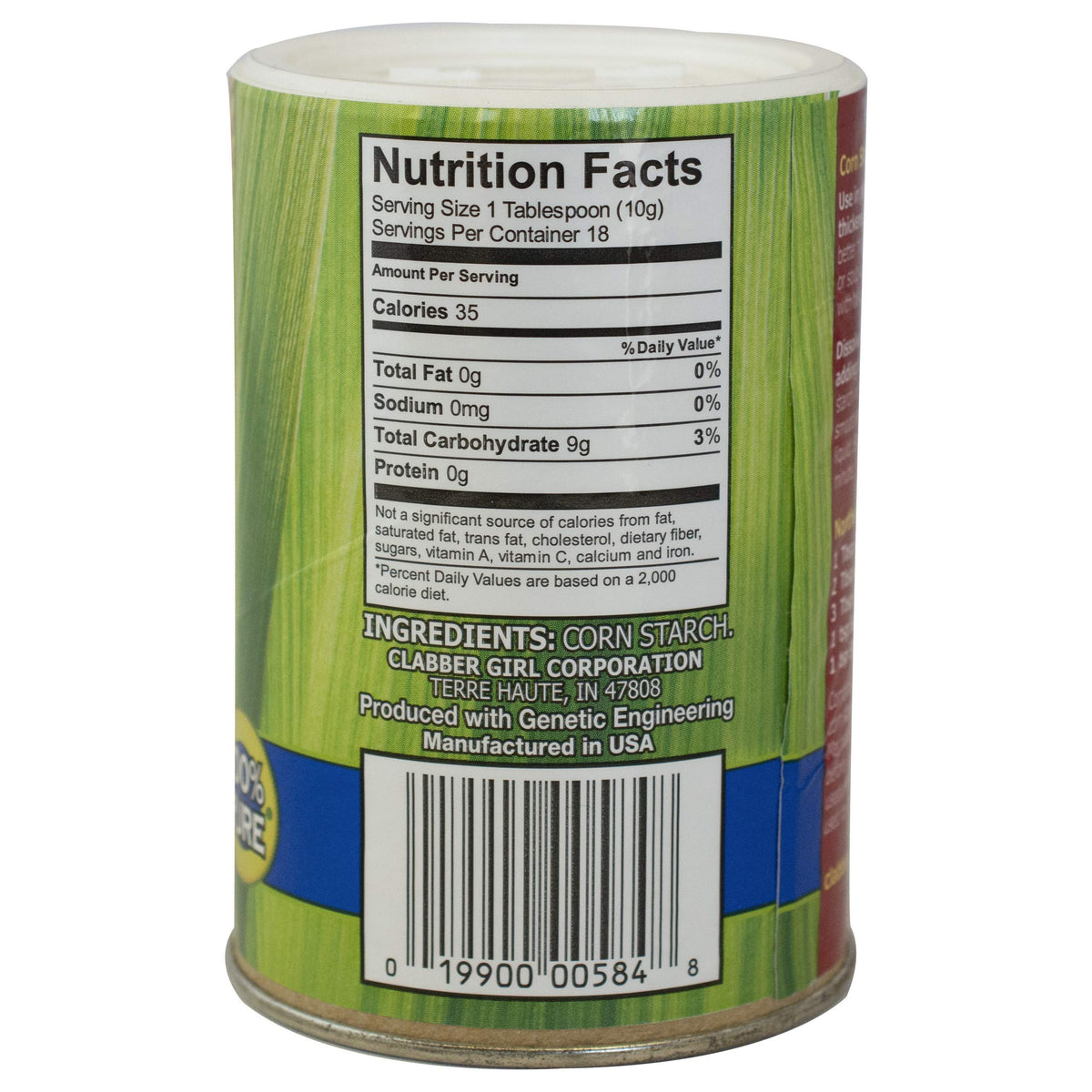 Clabber Girl Gluten-Free Corn Starch, 6.5 Ounce