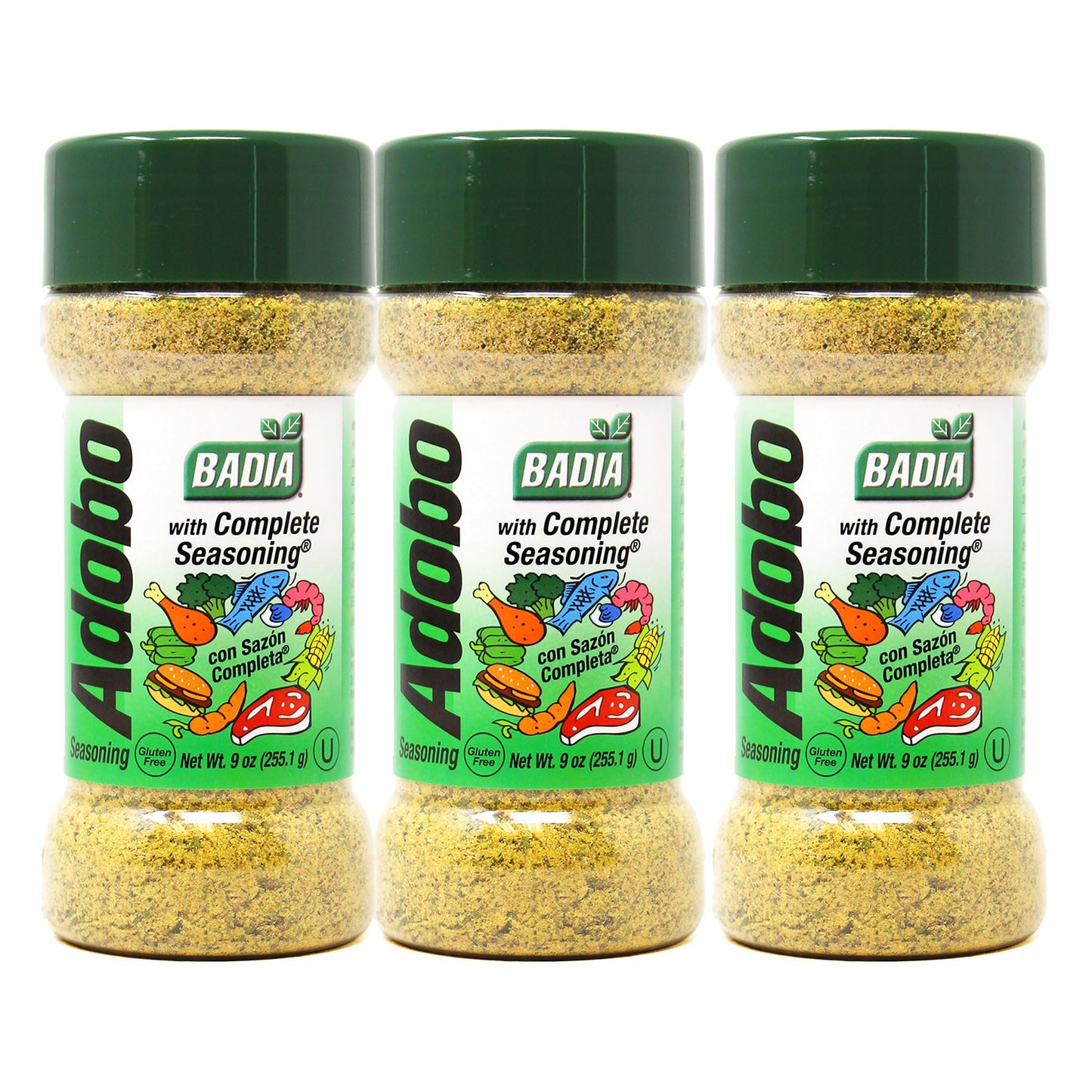 Badia Adobo with Complete Seasoning, 9 oz - Palatize Pack of 3