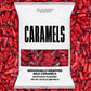 Candy Envy Milk Caramels - Red Individually Wrapped - 2 Pound Bag - Approx. 200 Pieces - Red Color - Model RedCaramelsFBM