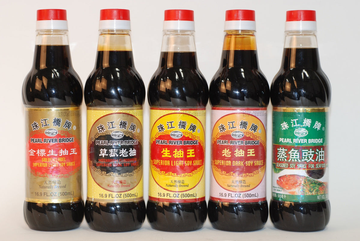 pearl river bridge dark soy sauce mushroom 100L whole case