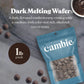 Merckens Dark Melting Chocolate - 1 Pound of enhanced Quality Dark Candy Melts to make a Dubai Chocolate Bar  Cake Pops  Cocoa  s  & Homemade Desserts