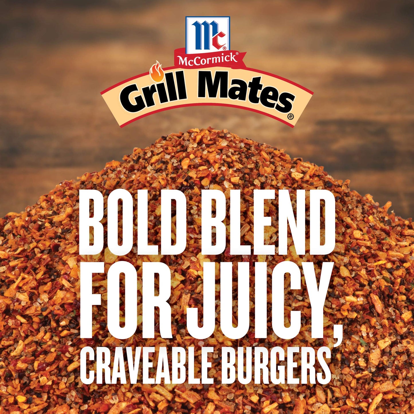 Mccormick Grill Mates Hamburger Seasoning, 24 Oz (Pack Of 6) - Six 24 Ounce Containers Of Hamburger Seasoning Mix With Bold Blen