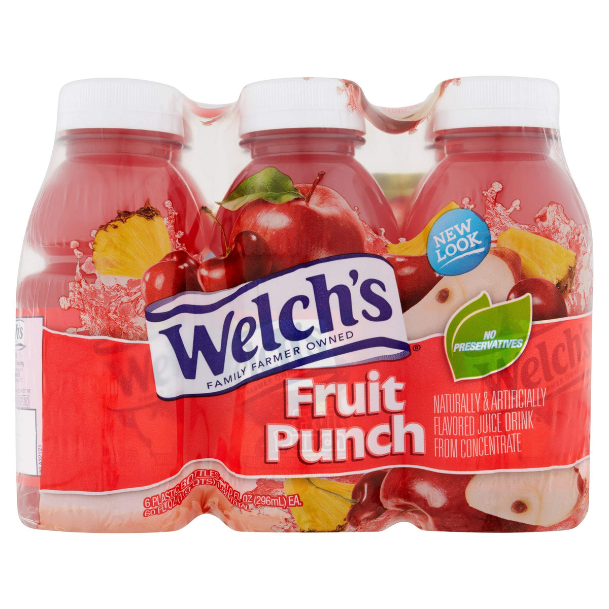 Welch s Fruit Punch, 10 oz - Pk of 24