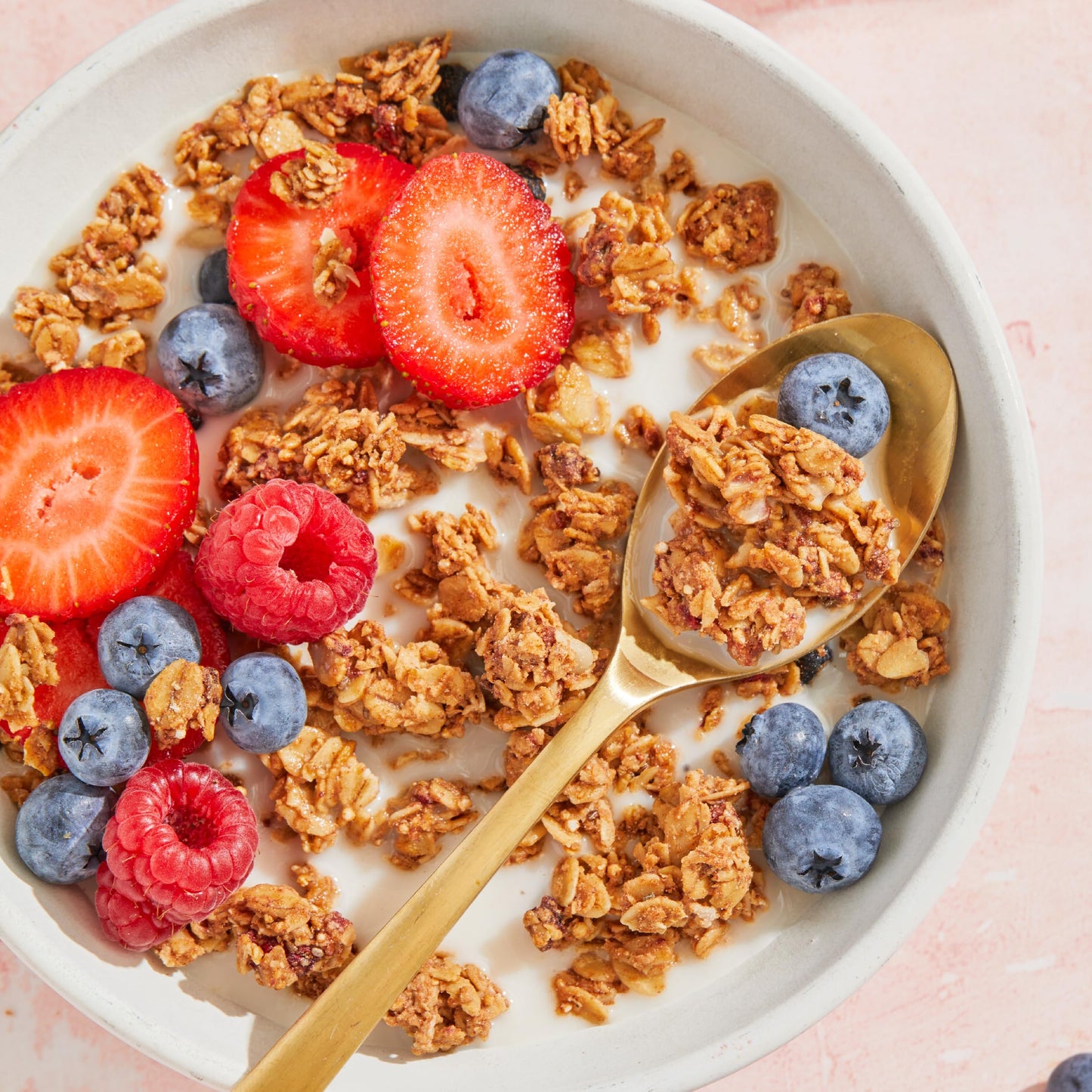 Purely Elizabeth, Berry Crisp, Ancient Grain Granola With Vitamin D, Gluten-Free (8Oz Bag)