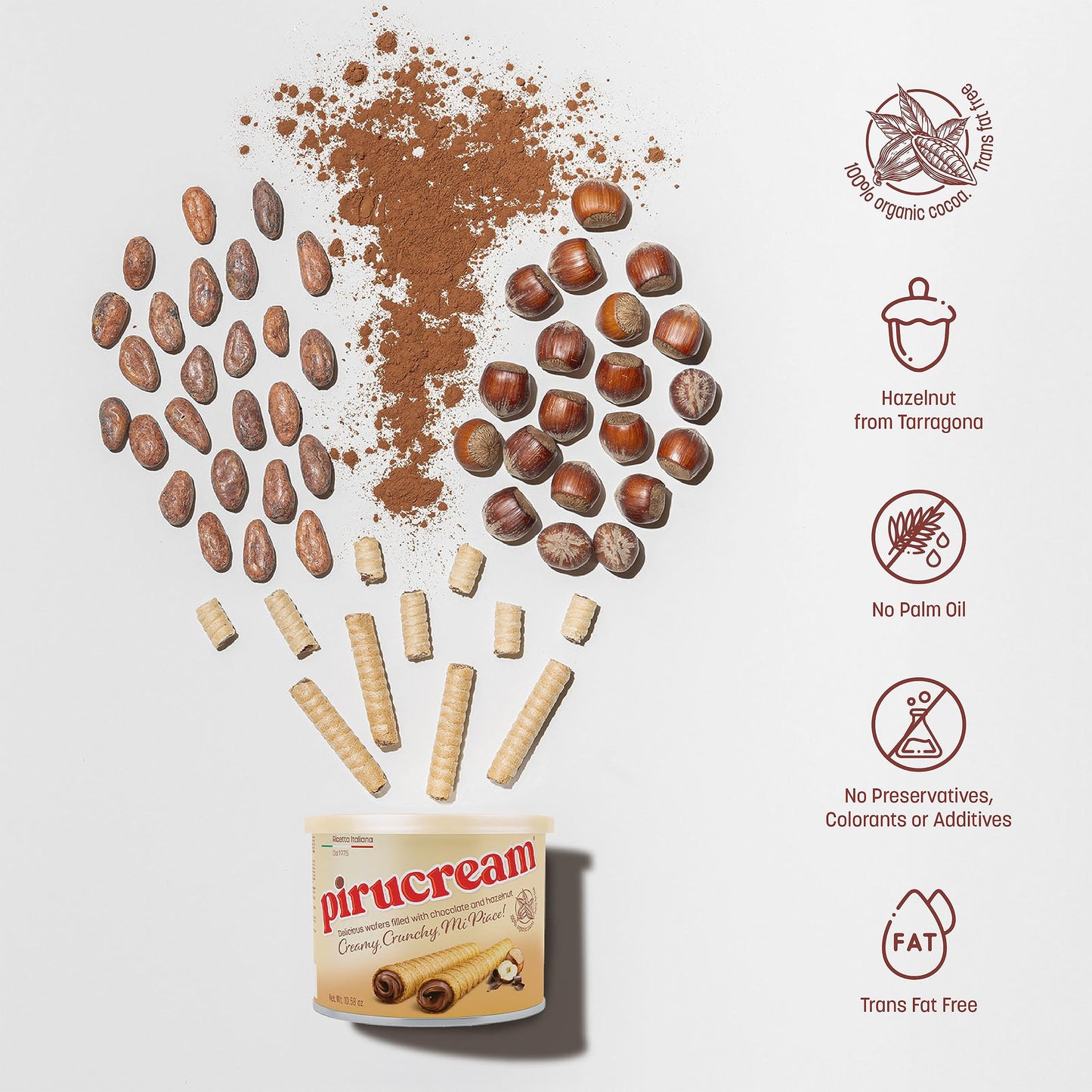Pirucream Chocolate 300 Grs (84.72 Oz (8 Pack))