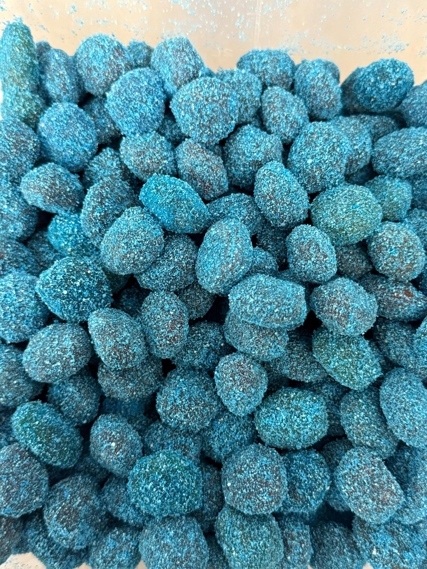 Sour Blue Raspberry Gushers, Viral Tiktok Candy Extremely Sour Gushers/Gummies (4Oz)