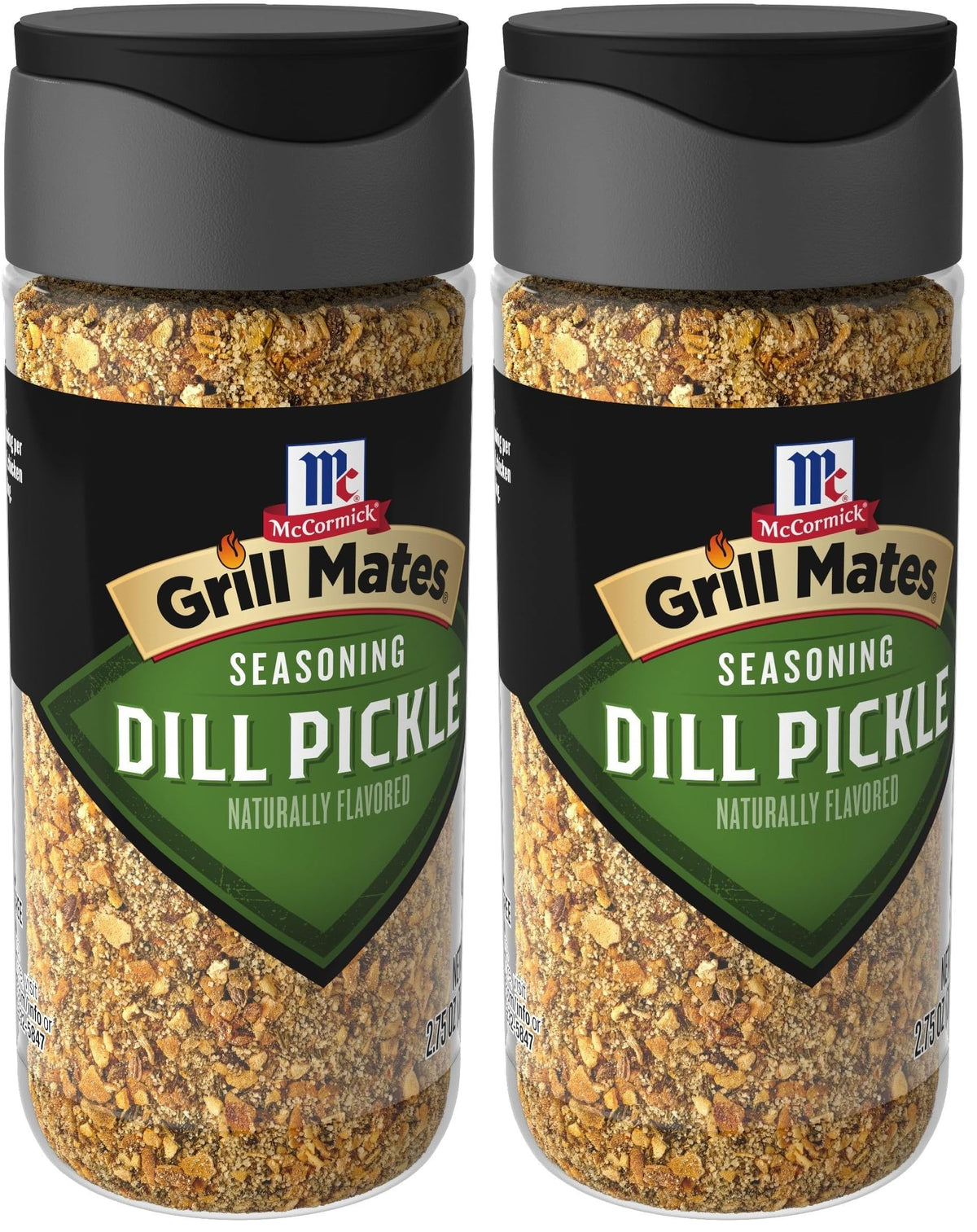 McCormick Grill Mates Dill Pickle Seasoning, 2.75 oz (Pack of 2)