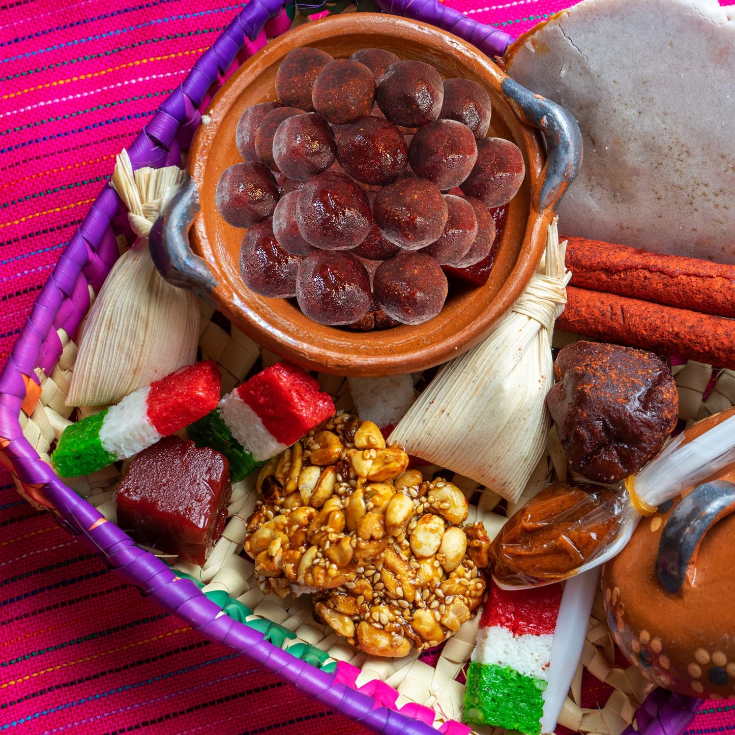 Sweetzo - Spicy Gummy Candy, Individually Wrapped Watermelon And Mango Tamarind Covered Gummies With Chili Powder, Shareable Mex