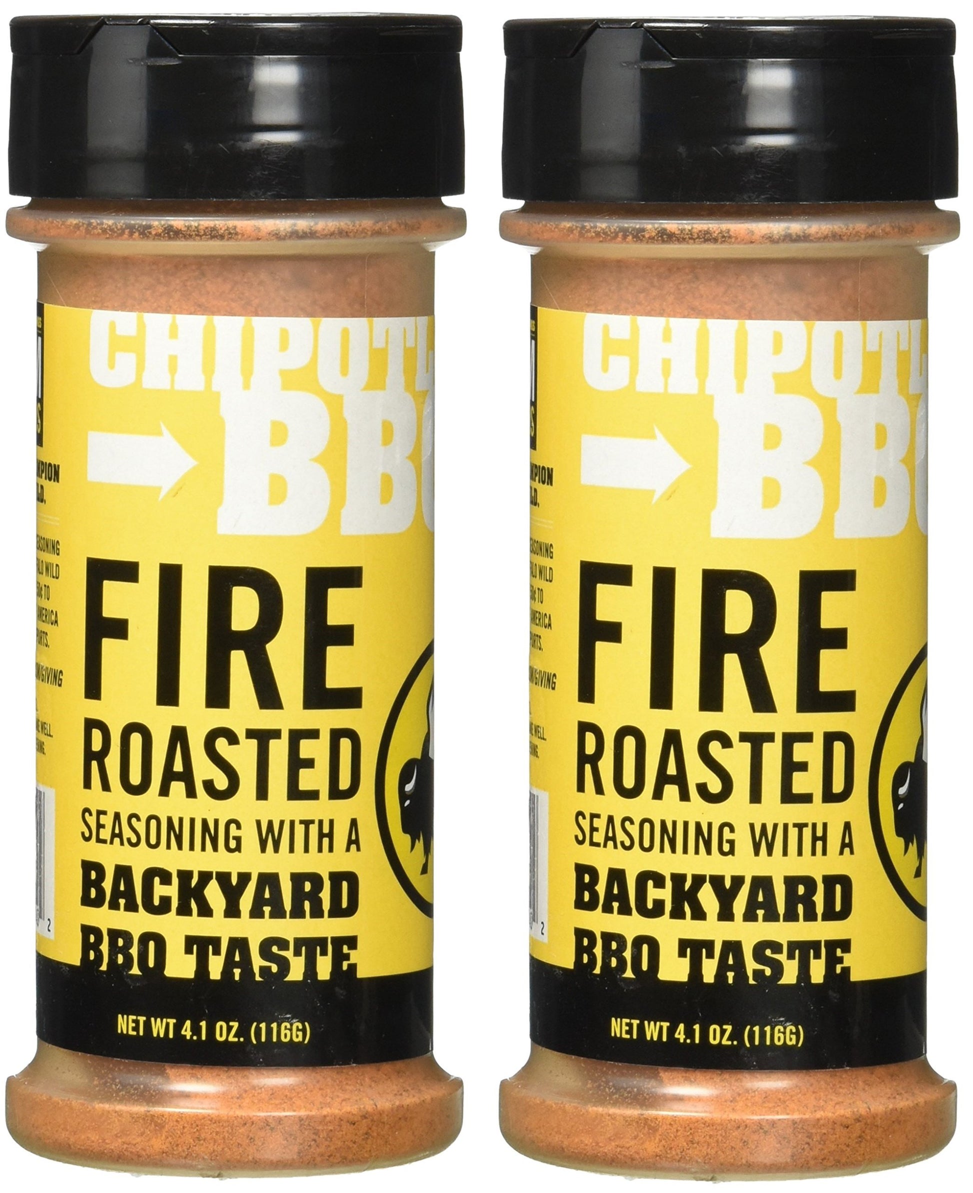 Buffalo Wild Wings Barbecue Sauces & Seasonings, Chipotle BBQ, 4.1 oz (Pack of 2)