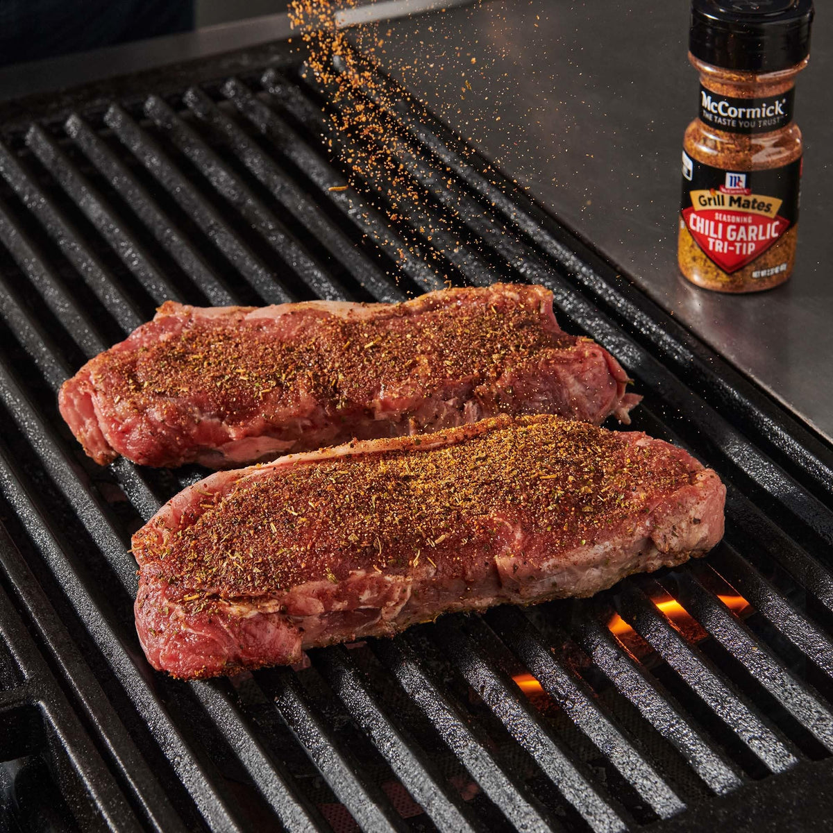 Mccormick Grill Mates Chili Garlic Tri-Tip Seasoning, 2.37 Oz
