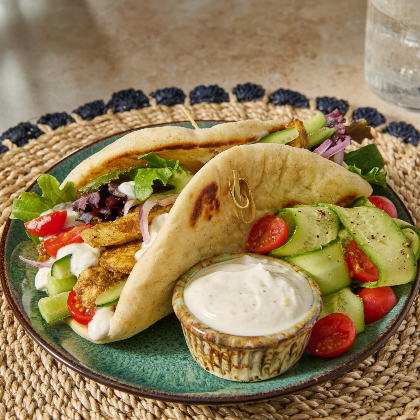 McCormick Shawarma Pita Seasoning with Garlic Sauce Mix  1.37 oz (Pack of 6)