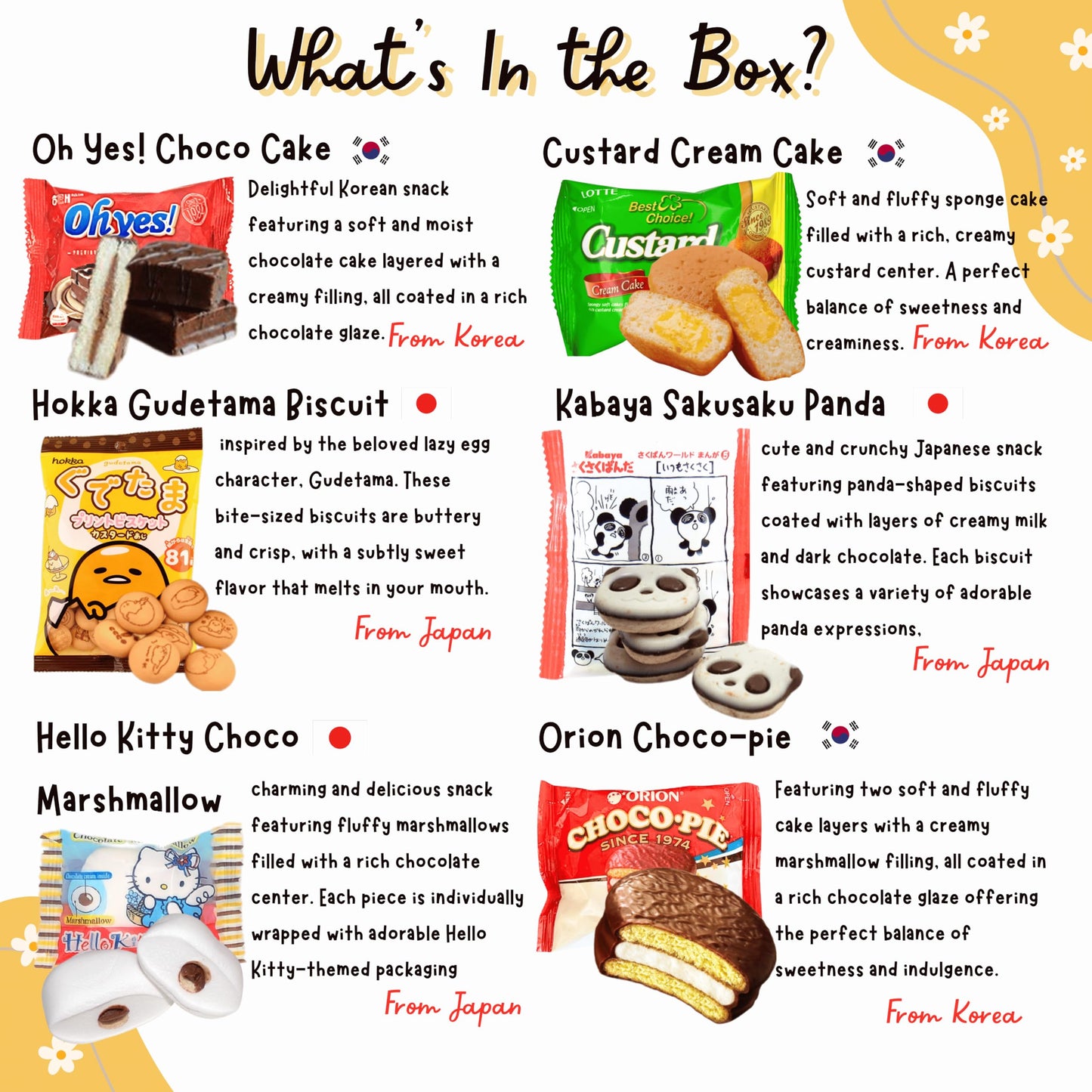 Dotori Snack Box Korean Snacks Japanese Snack Box (40 Counts) Asian Candy Sweet Savory Exotic Snacks Mystery Box, Care Package Bundle - Gift For Friends, Family, Loved Ones, Coworkers, Colleagues