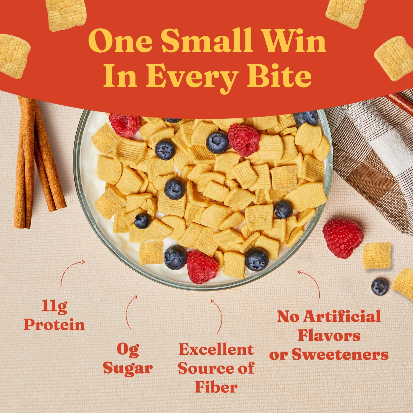Catalina Crunch Cinnamon Toast Cereal | Low Carb, Sugar Free, Gluten Free | Vegan, Plant Based Protein | Breakfast Protein Cerea
