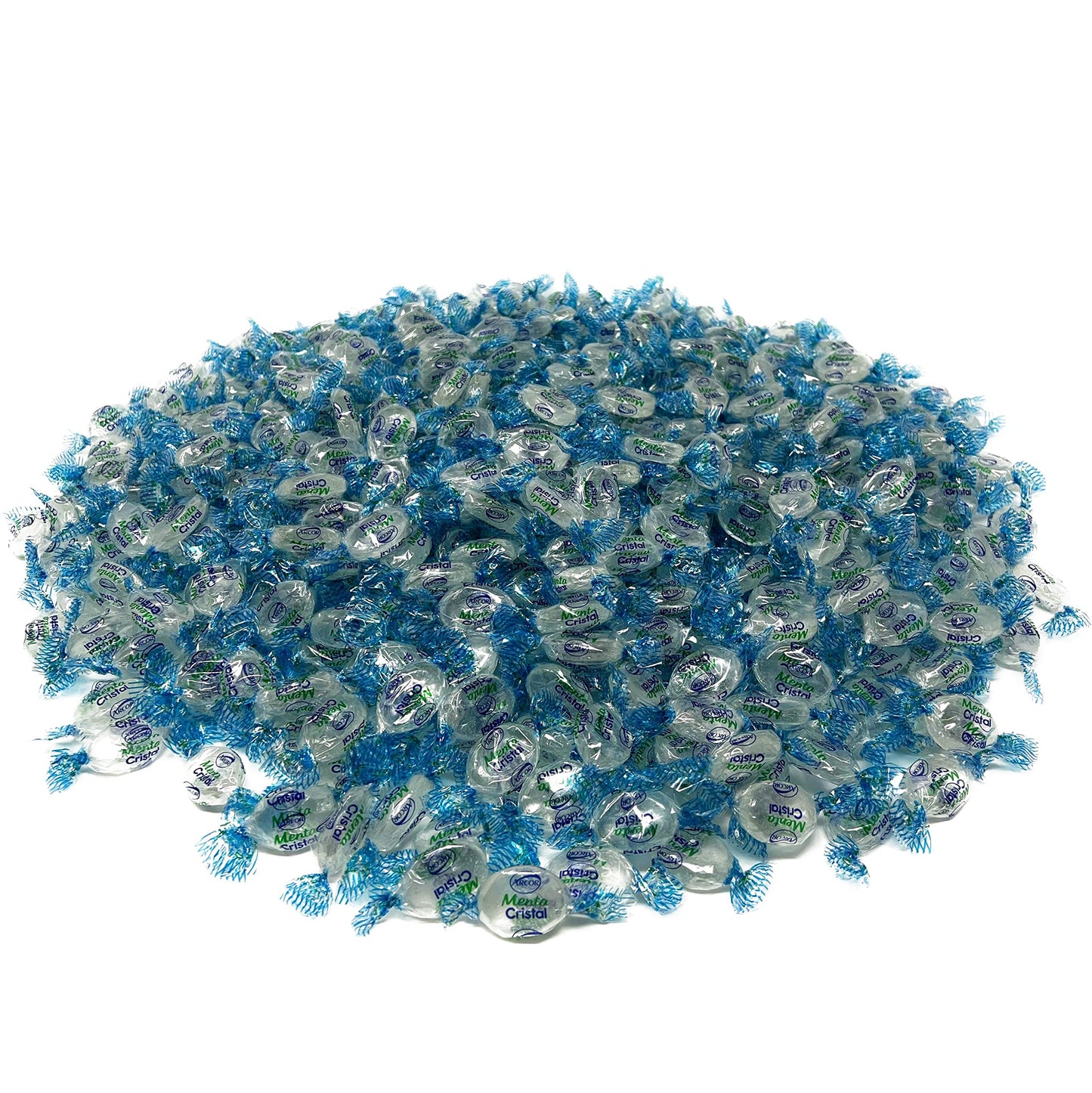 Assortit Crystal Clear Mints - Bulk After Dinner Hard Candies - 6 lbs - Clear