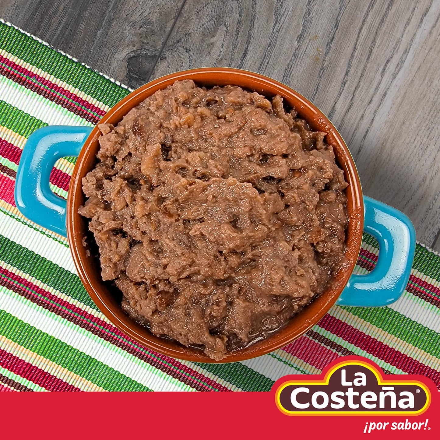 La Costea Refried Black Beans, 20.5 Ounce Can (Pack Of 12)