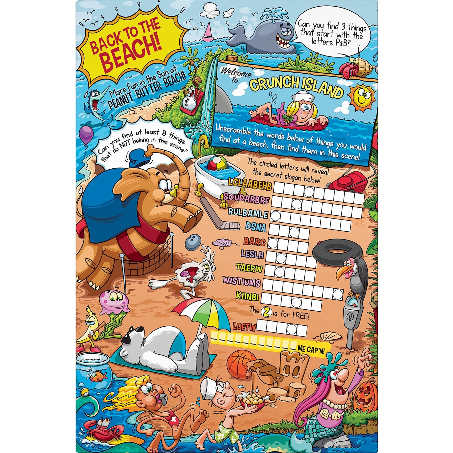 CapN Crunch Breakfast Cereal, Peanut Butter Crunch, 11.4oz Box