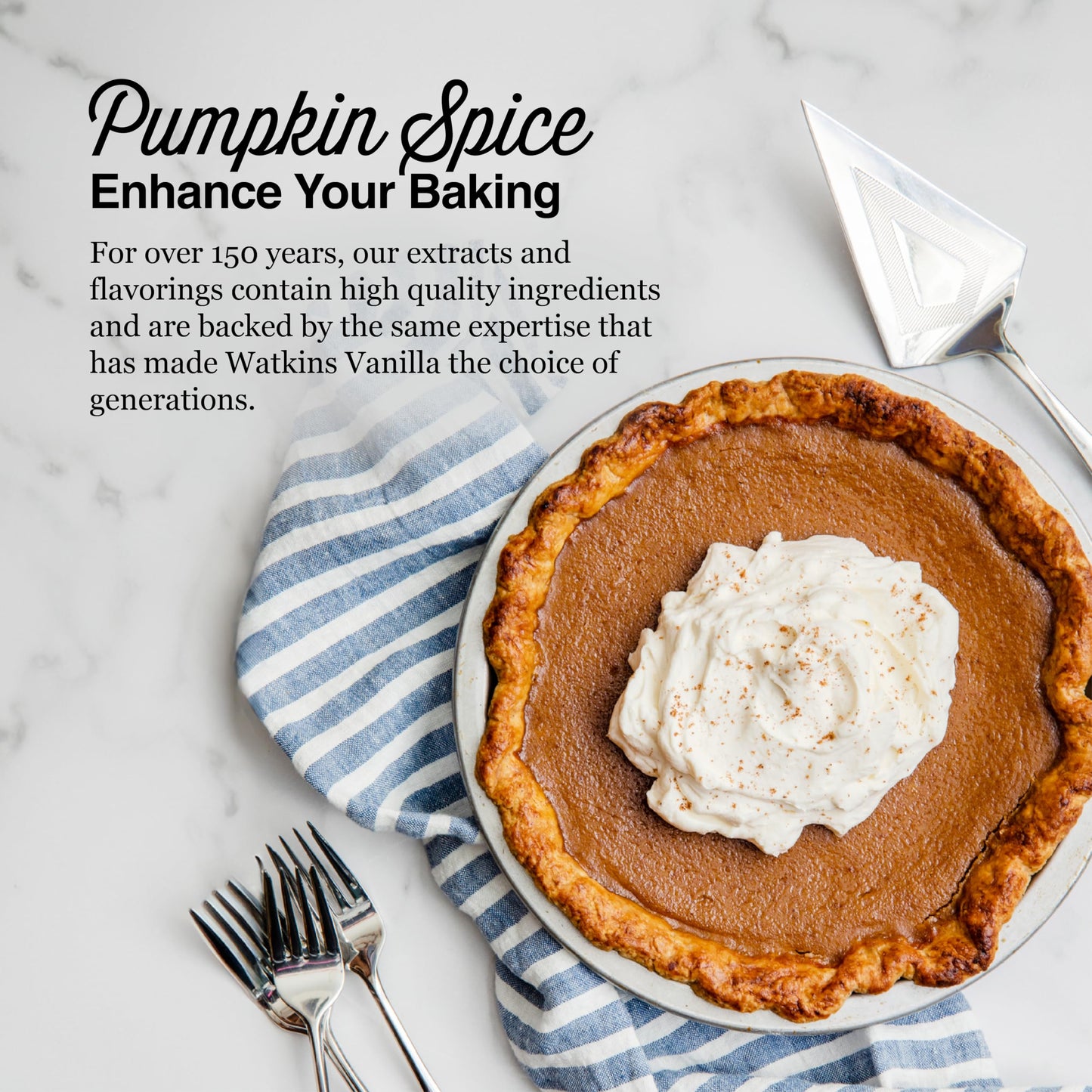 Watkins compatible with Pumpkin Spice Extract, 2 oz Bottle, Kosher, 1-Pack
