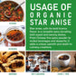 Jiva Organic Whole Star Anise 7 Oz Jumbo Bag - Non-GMO, Non Irradiated, Pure Spice from India, Staranise