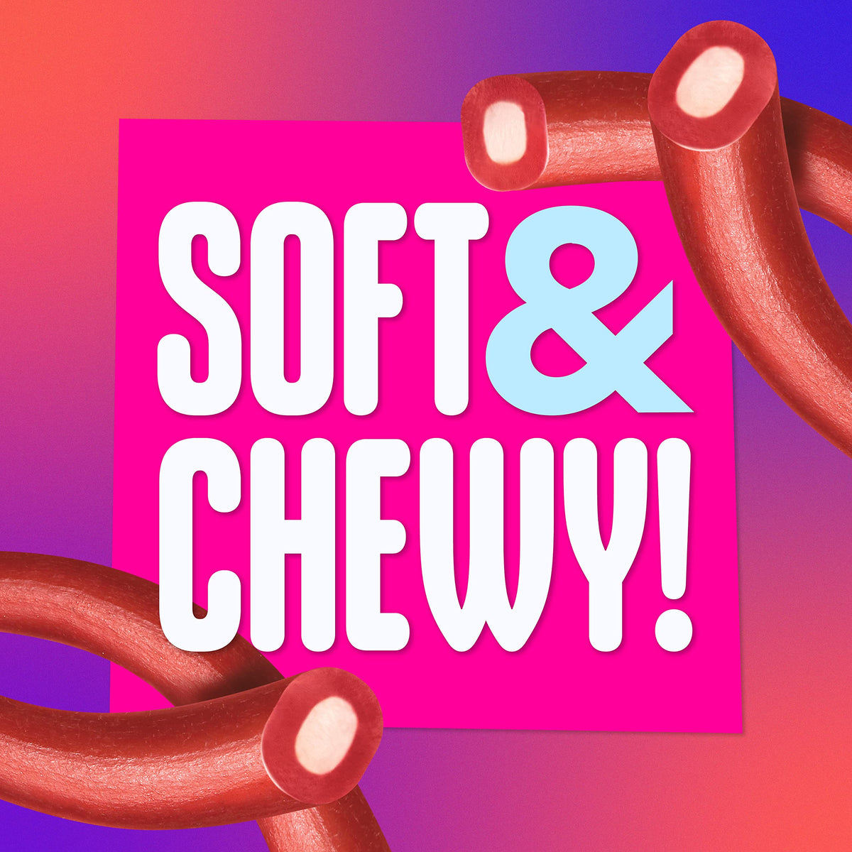 SweeTARTS Soft & Chewy Ropes, Summer Candy, Cherry Punch, 9 Ounce (Pack of 3)