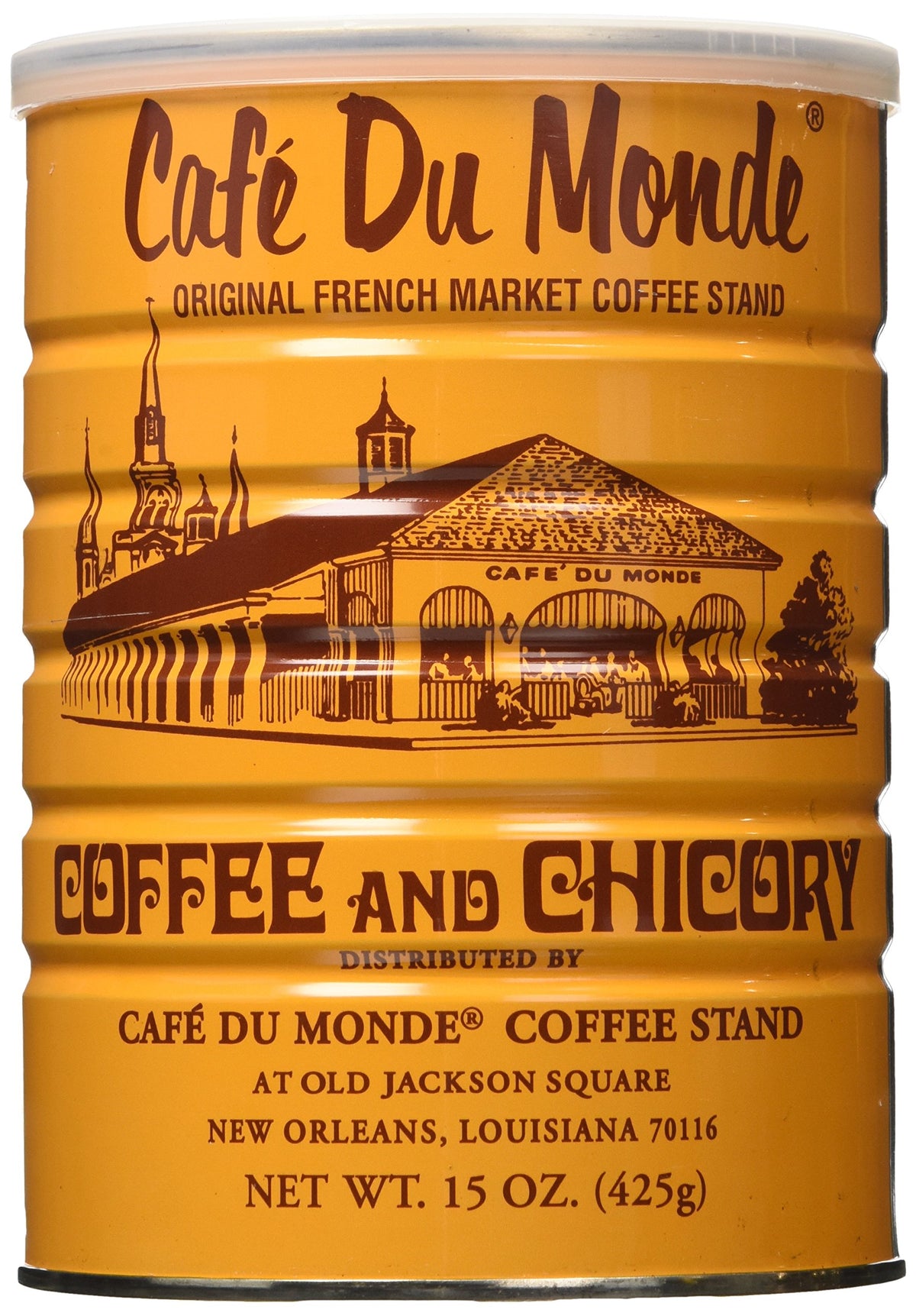 Cafe Du Monde Coffee Chicory, 15 Ounce (Pack Of 3)