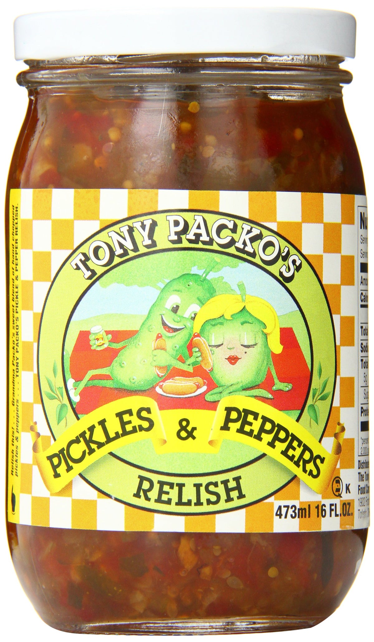 Tony Packo Pickle And Pepper Relish, 16 Ounce