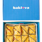 Bakluva 16-Piece Baklava Pastry Dessert Gift Box - (16) Large 2.3 Oz (66 Gram) Pieces - Perfect For Gifts, Parties, And More
