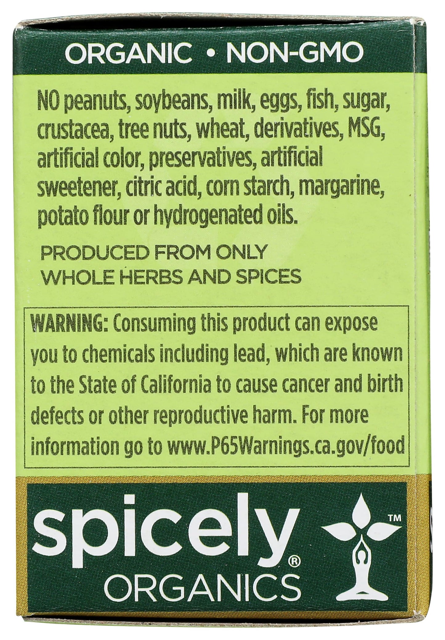 Spicely Organic Celery Salt (0.50 OZ ecoBox)