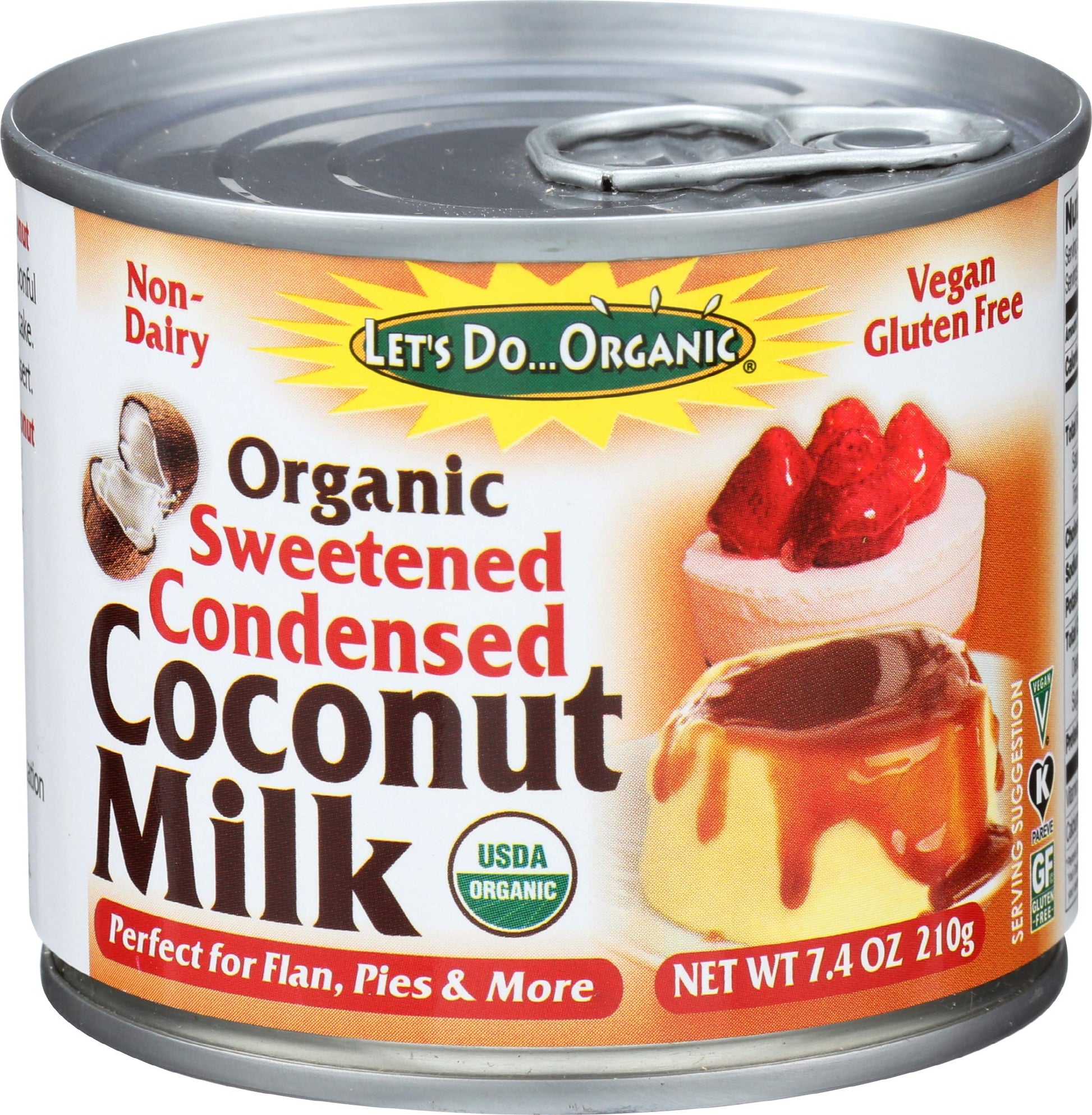 Lets Do Organics Milk coconut condensed Organic 7.4 oz