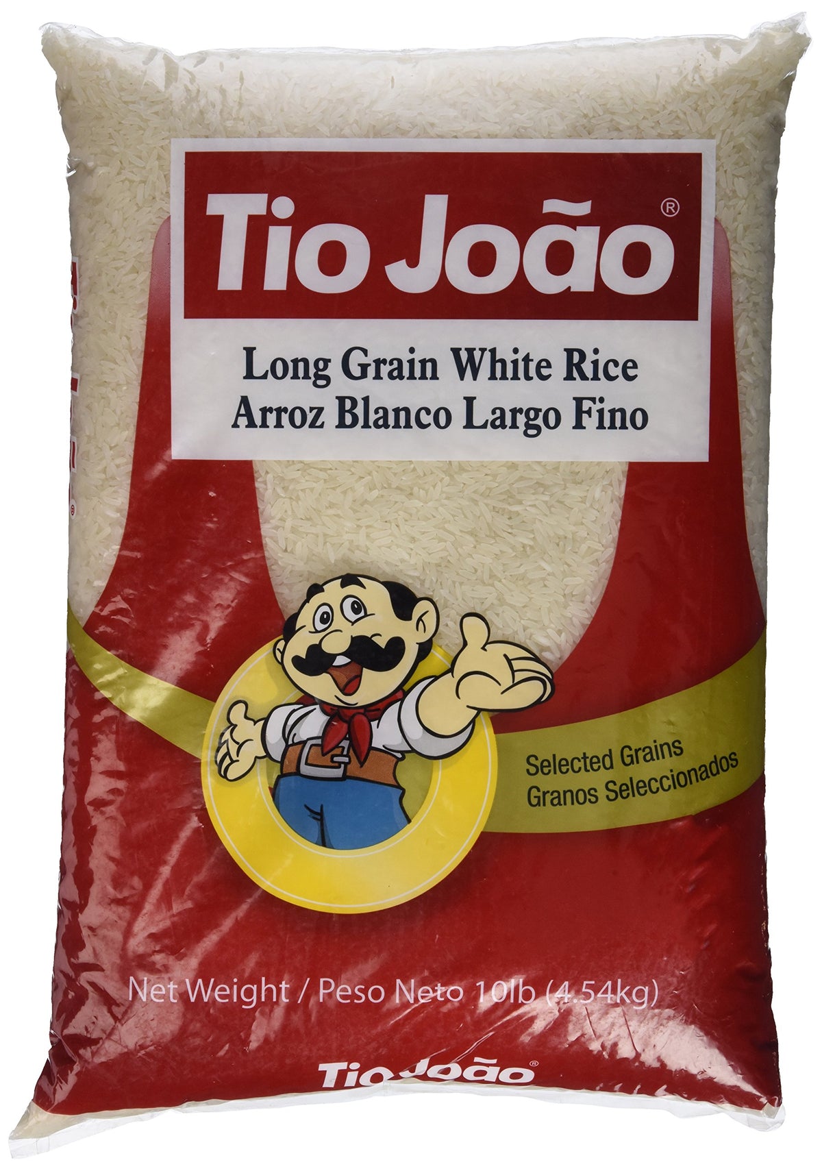Tio Joao Long Grain White Rice 10 lbs || Arroz Tio Joao 4.54kg