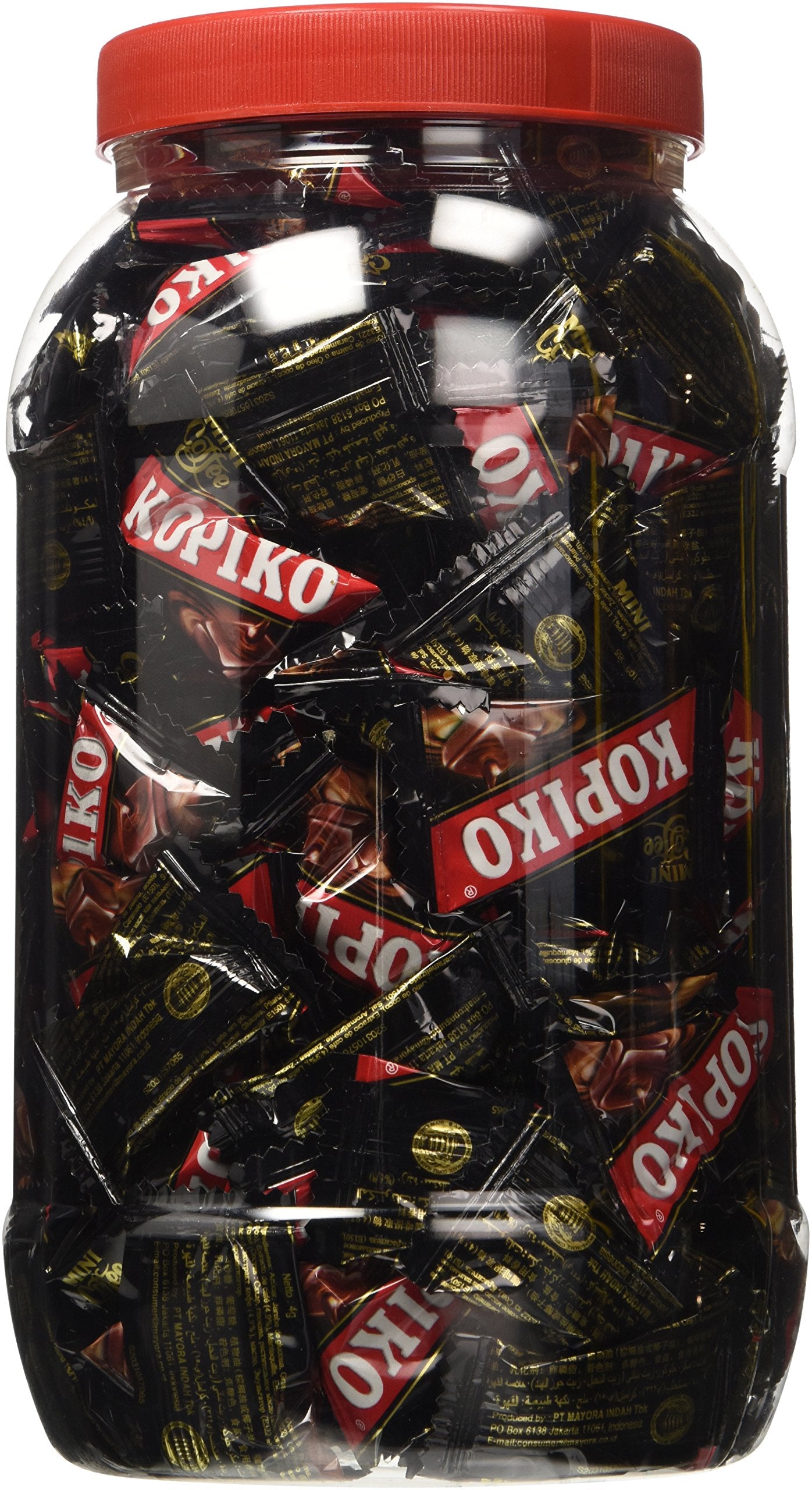 Kopiko Coffee Candy (800 gr) - Pocket Coffee Candies Made of Indonesia Coffee Beans Contains Real Coffee Extract for Better Tast
