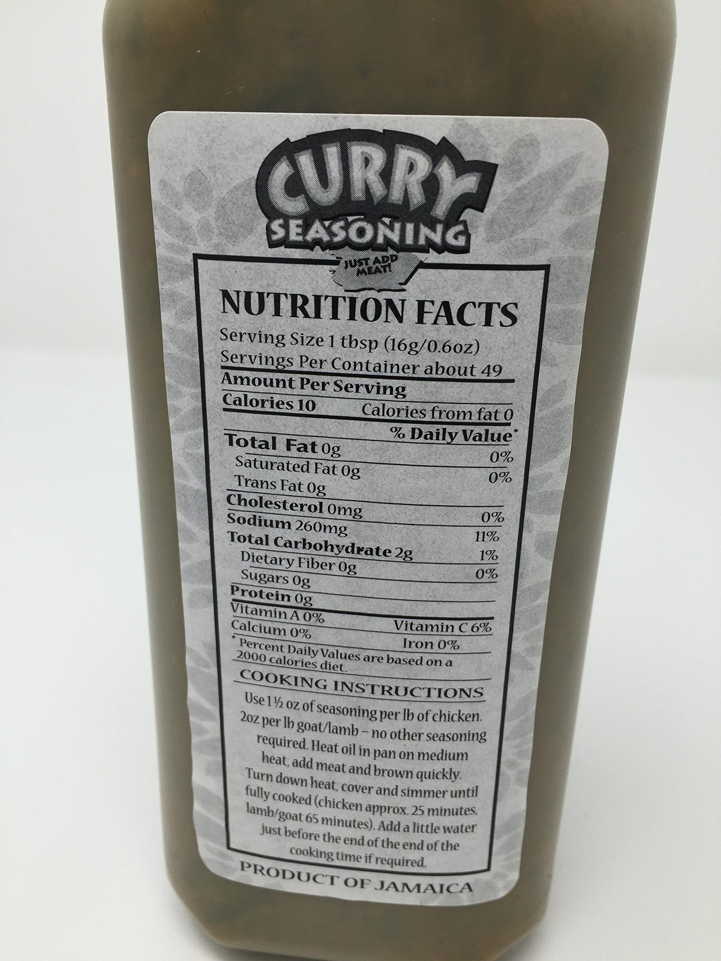 Spur Tree Jamaican Curry Seasoning – Experience Authentic Jamaican Taste – All-Natural And Fresh Ingredients – Curry Seasoning Jamaican – Curry Jamaican (35 Oz)