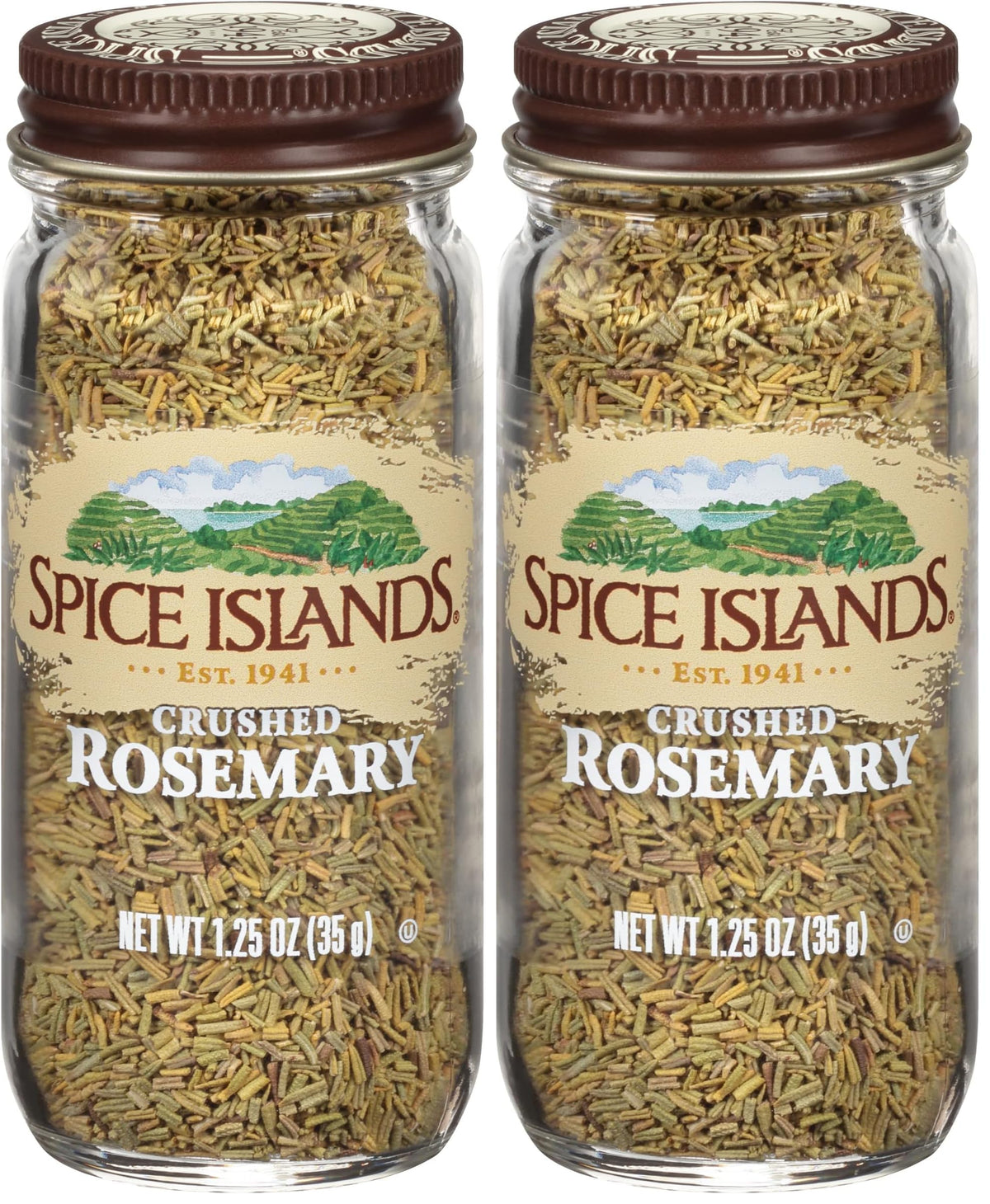 Spice Islands Crushed Rosemary, 1.25 Ounce (Pack of 2)