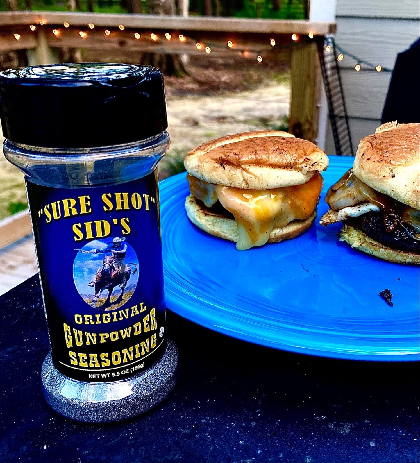 Sure Shot Sids Gunpowder Seasoning - Famous Bbq Rub Powder Grill Seasoning For Beef, Steak Meat, All-Purpose Seasoning Blend Dry