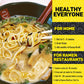 Real Naturals Gluten Free Ramen Noodles, Vegan Brown Rice, Low Sodium, 10 Packs, 2.47 Ounce Each