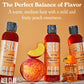 Hot Spicy Peach Honey by Red Clay Hot Sauce, Gluten Free, Paleo Friendly, Raw Wildflower Honey Infused with Real Peach Juice and