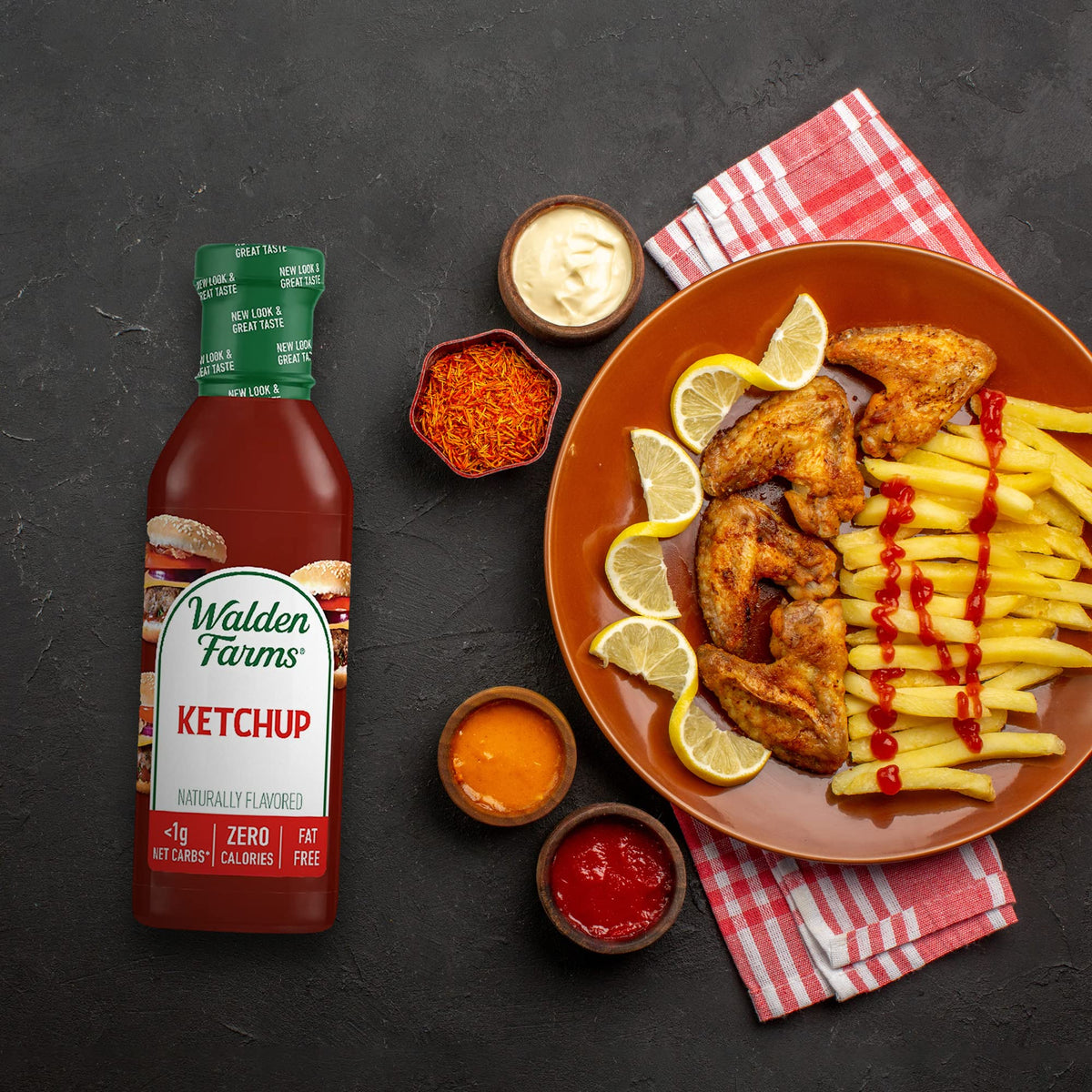 Walden Farms Sauce (12 Fl Oz (Pack Of 2), Ketchup)