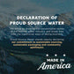 Proud Source Alkaline Spring Water - Rocky Mountain Sourced Mineral Water with Electrolytes  BPA-Free Infinitely Recyclable Aluminum Bottles  Unflavored  25 Fl Oz (Pack of 24)