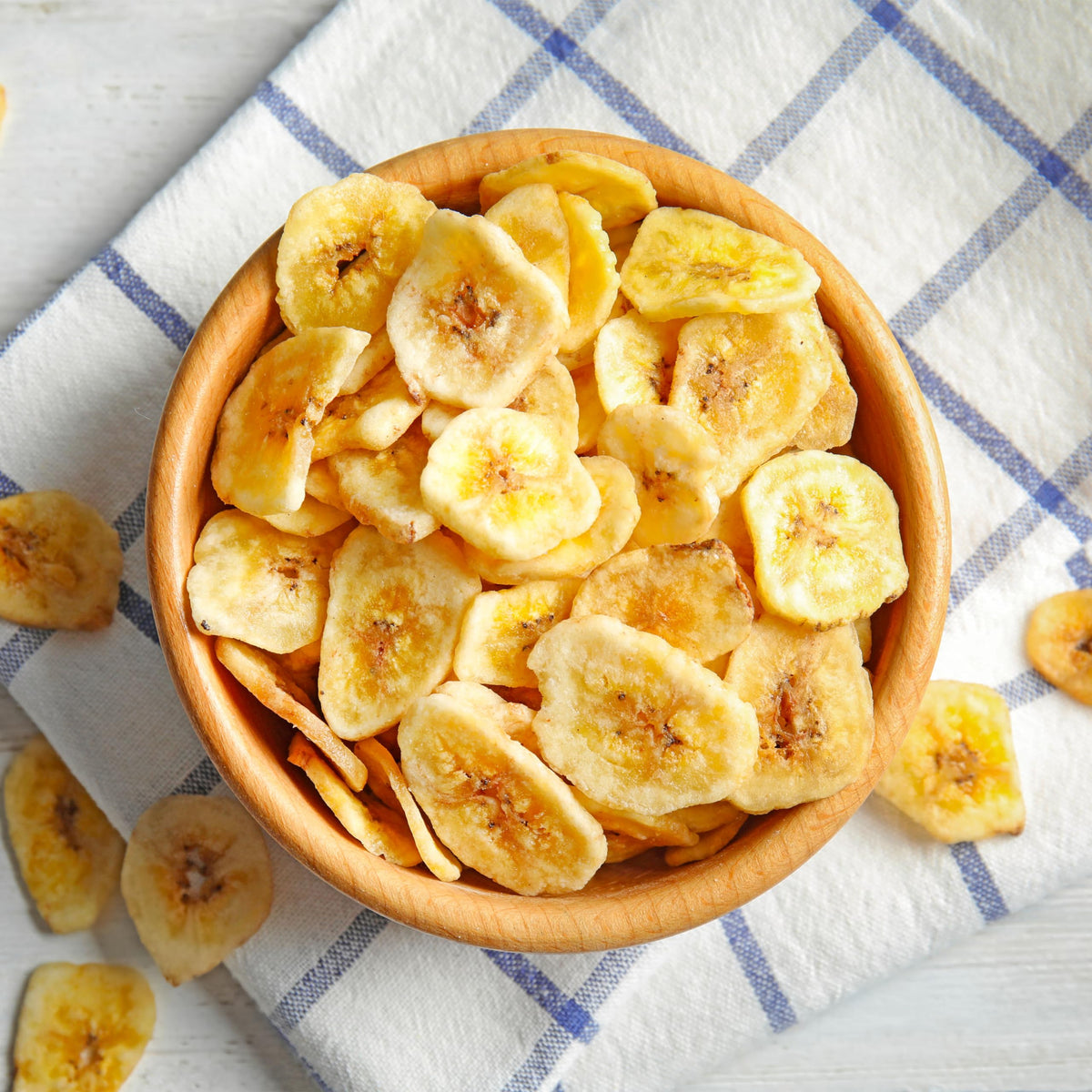 Elan Organic Banana Chips, 4.8 oz, Non-GMO, Vegan, Gluten-Free, Kosher, Sweetened with Organic Sugar, Crunchy Snacks, Sweet Snac