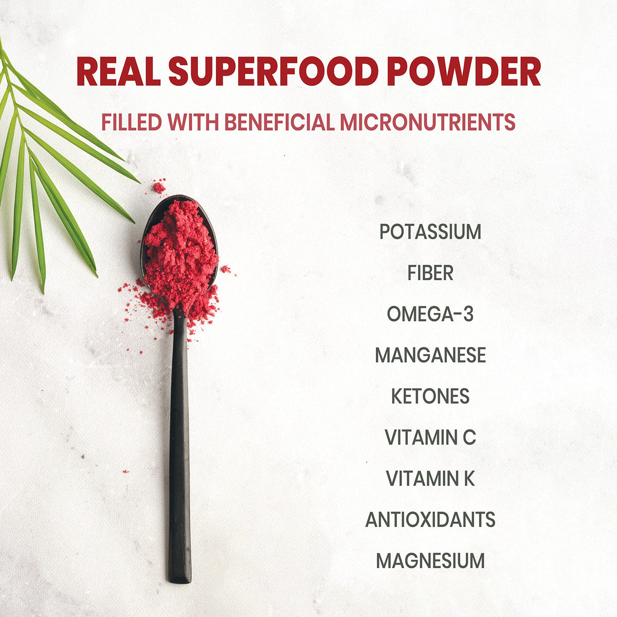 Jungle Powders Raspberry Powder 3.5 Ounce Bag, Food Grade Powdered Unsweetened Freeze Dried Raspberries, Additive, Filler Free R